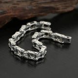 10MM Bicycle Punk Bracelet S925 Silver Jewelry Women Jewelry Gifts - Gemstone Gold