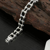 10MM Bicycle Punk Bracelet S925 Silver Jewelry Women Jewelry Gifts - Gemstone Gold