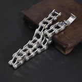 10MM Bicycle Punk Bracelet S925 Silver Jewelry Women Jewelry Gifts - Gemstone Gold