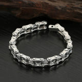 10MM Bicycle Punk Bracelet S925 Silver Jewelry Women Jewelry Gifts - Gemstone Gold