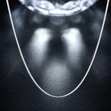 1mm Snake Chain Necklace 925 Sterling Silver Inch For Woman Jewelry - Gemstone Gold
