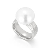 Romantic Natural Pearl Ring Gold For Women Jewelry