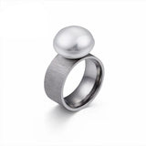 Romantic Natural Pearl Ring Gold For Women Jewelry