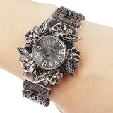 Retro vintage bracelet Women bangle watch casual wristwatch Jewelry