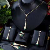 Luxury African Flowers Jewelry Sets For Women Wedding Jewelry