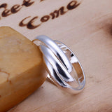 Women Silver Ring Lady Wedding Women 925 Sterling Jewelry Lover Gift