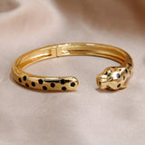 Classic Leopard Bracelet Zircon Full Wedding Jewelry