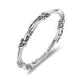 Silver Engagement Bracelet Bangle For Women Wedding Party Jewelry