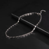 Paperclip Chain Choker Necklaces For Men Women Jewelry