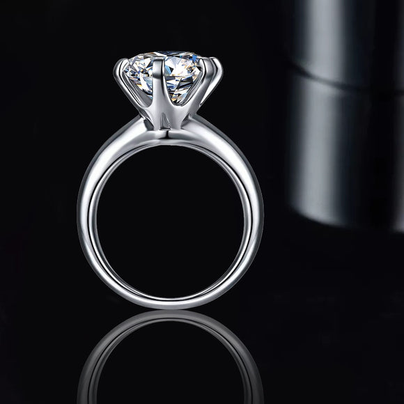 Classic 5CT Moissanite Ring For Women Wedding Jewelry Gift