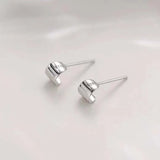 White Star Flower Climbing Earrings for Women Sliver Jewelry Gifts