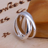 Women Silver Ring Lady Wedding Women 925 Sterling Jewelry Lover Gift