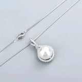 Waterdrop Pearl Pendant Necklace for Women Accessories Female Jewelry