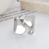 Handmade Silver Ring for Women 925 Sterling Simple Party Jewelry Gift