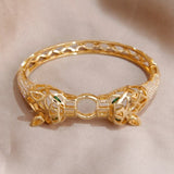 Classic Leopard Bracelet Zircon Full Wedding Jewelry