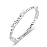 Silver Engagement Bracelet Bangle For Women Wedding Party Jewelry