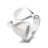 Handmade Silver Ring for Women 925 Sterling Simple Party Jewelry Gift