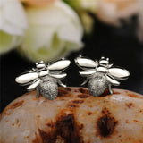 Pearl Bee Stud Earrings Cute Animal Earrings Daily Wear Women Jewelry
