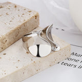 Handmade Silver Ring for Women 925 Sterling Simple Party Jewelry Gift