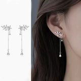 Classic Drill Zircon Hoop Earrings For Women Anniverssary Jewelry