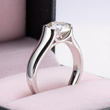 Classic 5CT Moissanite Ring For Women Wedding Jewelry Gift