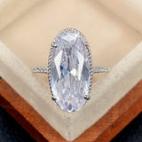 White Zircon Wedding Ring for Women Engagement Jewelry