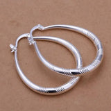 Classic Charm Earring 925 Sterling silver for women Jewelry wedding party - Gemstone Gold