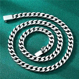 Classical LOCK Chain Necklace Bracelet Punk S925 Jewelry Women Jewelry Gifts - Gemstone Gold