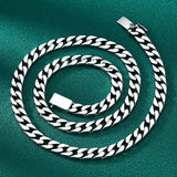 Classical LOCK Chain Necklace Bracelet Punk S925 Jewelry Women Jewelry Gifts - Gemstone Gold