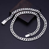 Classical LOCK Chain Necklace Bracelet Punk S925 Jewelry Women Jewelry Gifts - Gemstone Gold