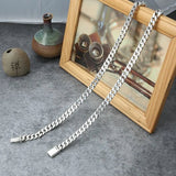 Classical LOCK Chain Necklace Bracelet Punk S925 Jewelry Women Jewelry Gifts - Gemstone Gold
