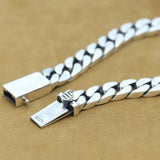 Classical LOCK Chain Necklace Bracelet Punk S925 Jewelry Women Jewelry Gifts - Gemstone Gold