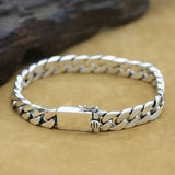 Classical LOCK Chain Necklace Bracelet Punk S925 Jewelry Women Jewelry Gifts - Gemstone Gold