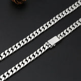 Classical LOCK Chain Necklace Bracelet Punk S925 Jewelry Women Jewelry Gifts - Gemstone Gold