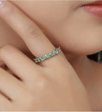 Full Moissanite Diamond Ring For Men Women S925 Sterling Silver Jewelry - Gemstone Gold