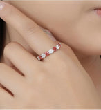 Full Moissanite Diamond Ring For Men Women S925 Sterling Silver Jewelry - Gemstone Gold