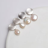 Genuine Vintage Freshwater Pearl 925 Sterling Silver Earring women's Fine jewelry - Genuine - Gemstone