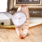 Gold Women Wristwatch Bracelet Watch Women Jewelry - Genuine - Gemstone