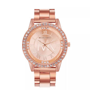 Luxury Diamond Watch Women Clock Anniverssary Jewelry - Genuine - Gemstone