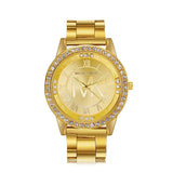 Luxury Diamond Watch Women Clock Anniverssary Jewelry - Genuine - Gemstone