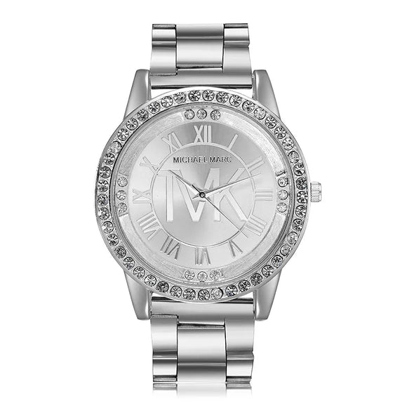 Luxury Diamond Watch Women Clock Anniverssary Jewelry - Genuine - Gemstone