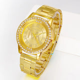 Luxury Diamond Watch Women Clock Anniverssary Jewelry - Genuine - Gemstone