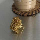 Luxury Unique Gold Ring for women Wedding party Jewelry - Gemstone Gold