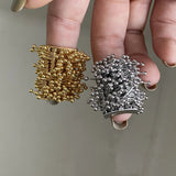 Luxury Unique Gold Ring for women Wedding party Jewelry - Gemstone Gold