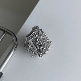 Luxury Unique Gold Ring for women Wedding party Jewelry - Gemstone Gold