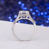 Natural Sapphire Women Ring Bridal Wedding Engagement Jewelry - Genuine - Gemstone