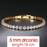 Rose Gold Wedding Bracelet For Women Party Friends Gift Jewelry - Genuine - Gemstone