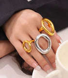 Unique Ziro Design Rings Women's Party Anniverssary Jewelry - Gemstone Gold