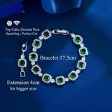 Yellow Citerin Bridal Bracelet Wedding Square Tennis for Women Party Jewelry - Gemstone Gold
