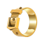 Luxury 18K Gold Party Ring Women Wedding Gift Jewelry